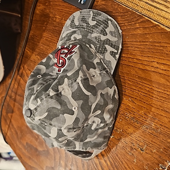 NCAA ASU Arizona State Sun Devils Embroidered Camo Hat - velcro adjustable - Picture 6 of 10